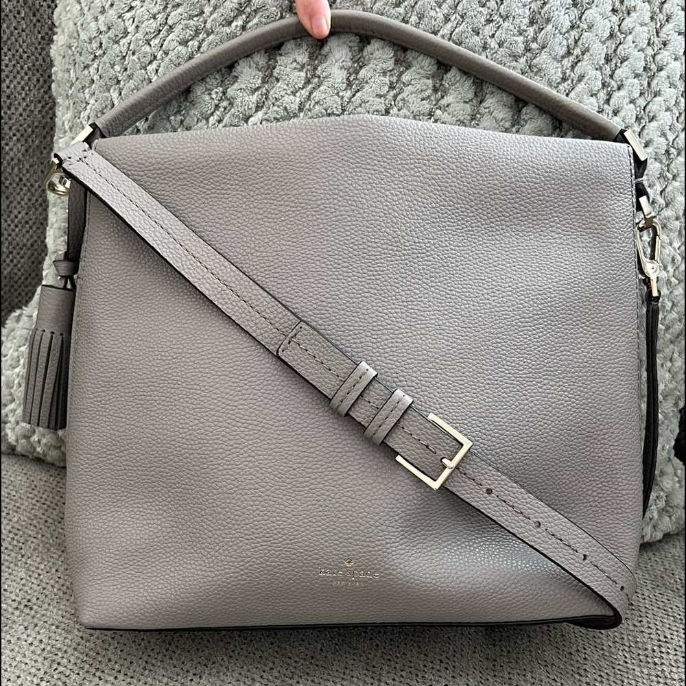 Kate Spade Gray Crossbody Bag